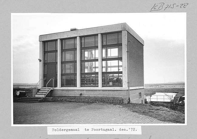Gemaal in Pernis, 1972