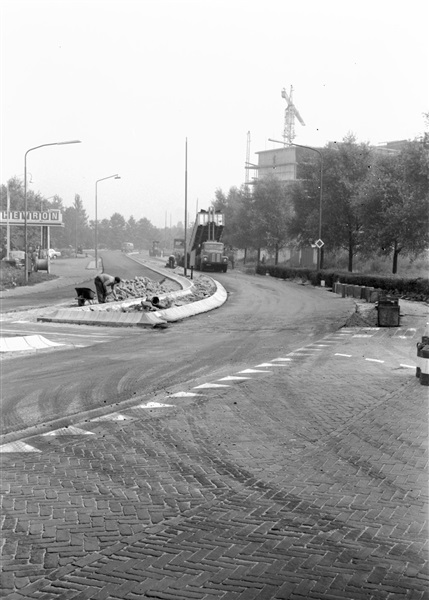 Secundaire weg 8, aansluiting station Voorschoten