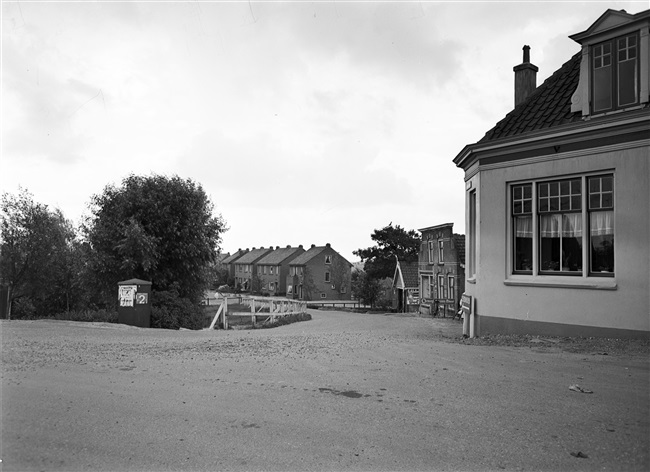 Oude situatie kruising Gouderaksedijk met de Goudseweg