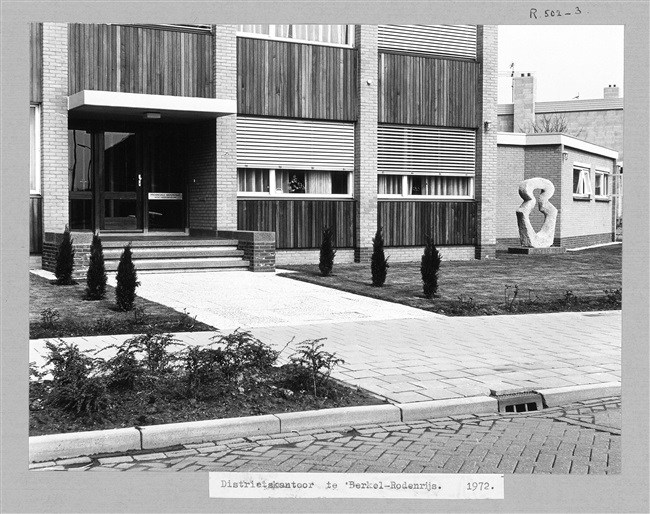 Kantoor Provinciale Waterstaat in Berkel en Rodenrijs, 1972