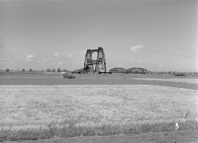 Barendrechtse brug bij Barendrecht, 1963