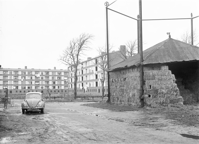 Woningbouw aan Karel Doormanlaan in Zoetermeer, 1965
