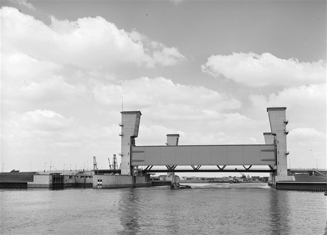 Hollandsche IJsselkering bij Krimpen aan den IJssel, 1959