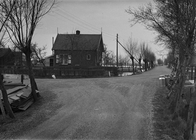 De (drijvende) weg nr. 29 tussen Stolwijk en Bergambacht