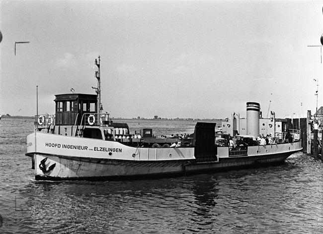 Veerboot Hoofdingenieur van Elzelingen, 1951