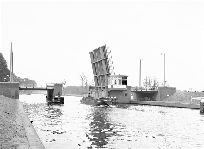 De Lammebrug in Leiden, 1961