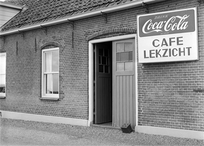 Entree van café Lekzicht