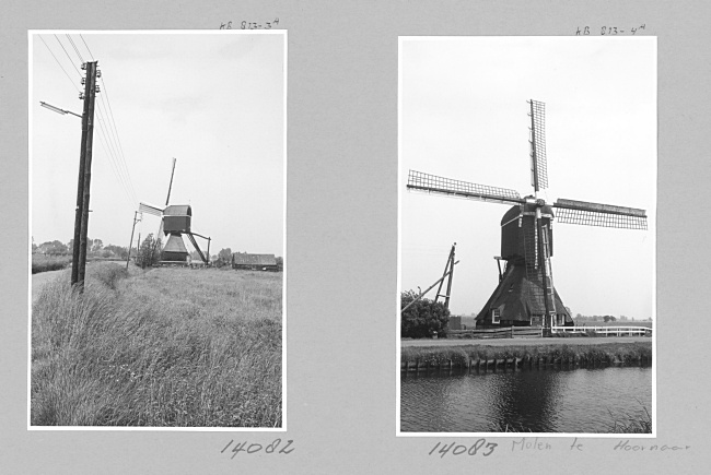 Scheiwijkse molen in Hoornaar, 1973