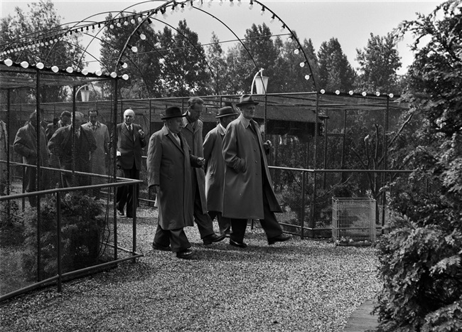 De Provinciale Staten bezoeken Vogelpark Avifauna