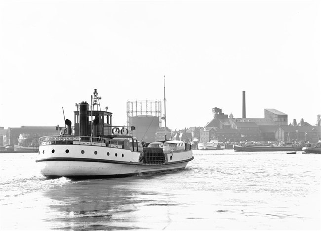 De veerdienst tussen Dordrecht en Papendrecht