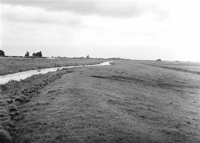 Uitzicht over de polders bij de Rottekade