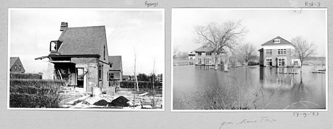 Watersnoodramp Nieuwe-Tonge en Zierikzee, 1953