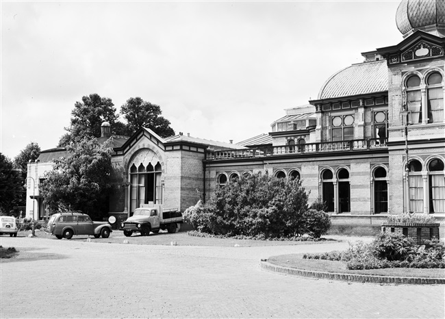 Moorse Paleis van de Haagsche Dierentuin in Den Haag, 1956