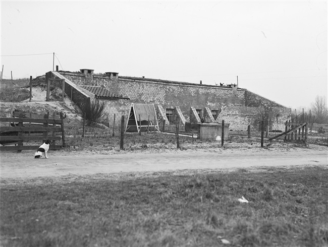 Bunkerwoning tussen Oostvoorne en Rockanje, 1950