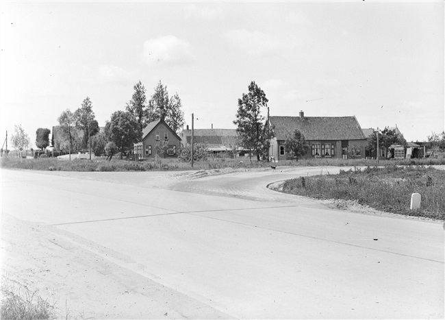 Aanleg van een kruising in de (drijvende) weg nr. 29