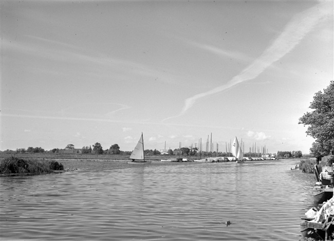 Recreatiegebied in de omgeving van Rotterdam