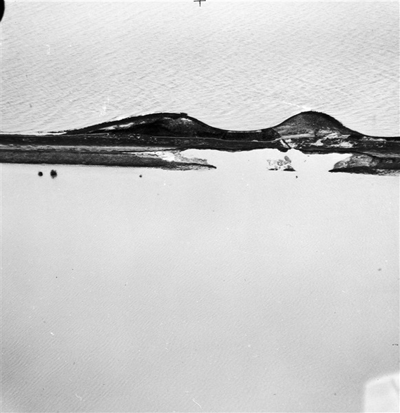 De Watersnoodramp van 1953. Een groot deel van Goeree-Overflakkee is overstroomd. Foto Rijkswaterstaat.