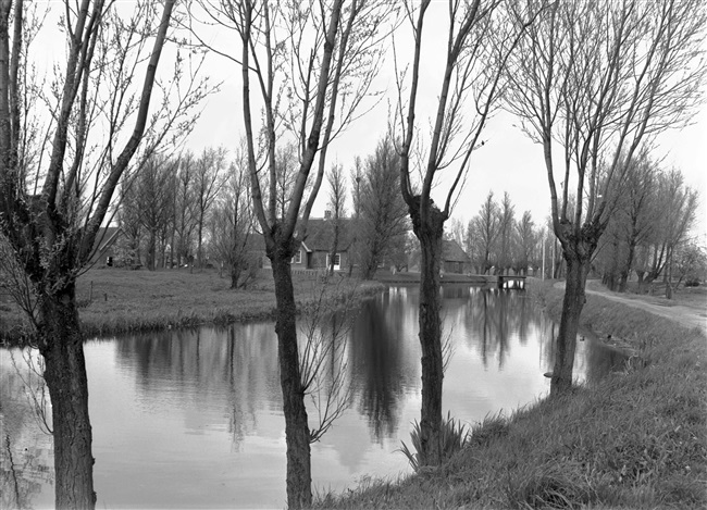 Het riviertje de Meije bij Bodegraven, 1967