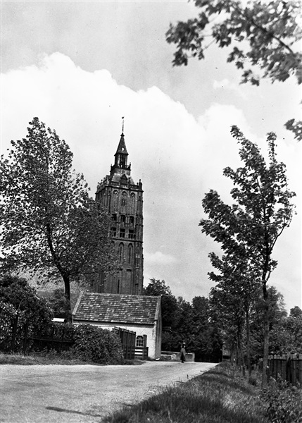 De toren van de Sint Catharinakerk