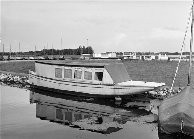 Woonschip op de Kagerplassen