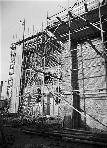 Restauratie van de kerk