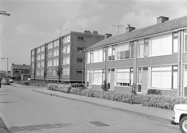 Moderne woningbouw in Spijkenisse