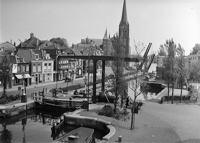 Sluis in Leidschendam, 1957