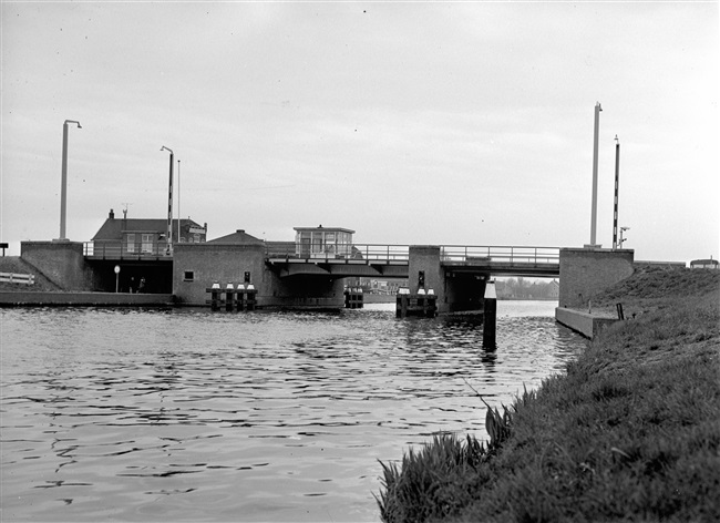 De Lammebrug in Leiden, 1961