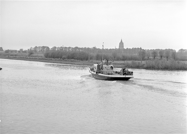 Veerboot Gorinchem-Sleeuwijk, 1961