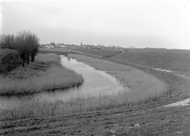 Ooltgensplaat in de buurt van de sluis