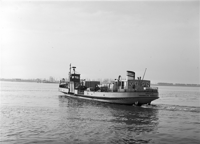 Veerboot Hoofdingenieur van Elzelingen, 1954