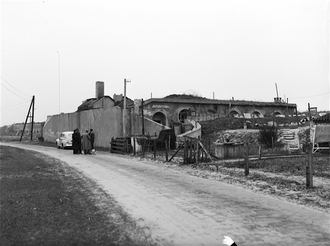 Bunkerwoning tussen Oostvoorne en Rockanje, 1950