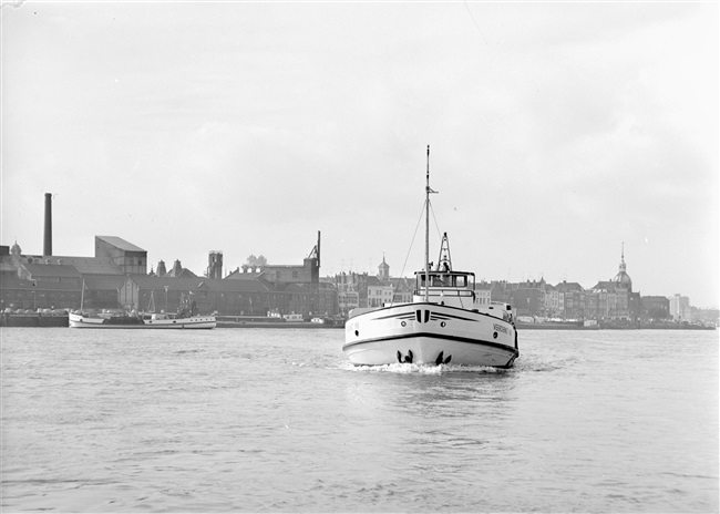 De veerdienst tussen Dordrecht en Papendrecht