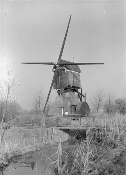 Kleine Molen in Streefkerk, 1968