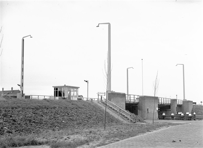 De Lammebrug in Leiden, 1961