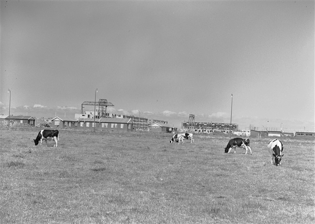 De voorstad groeit op de grens Wateringen-Den Haag.