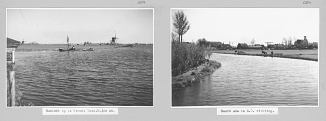 Kromme Does, Wijde Aa, Noord Ade en Hoogmade, 1947