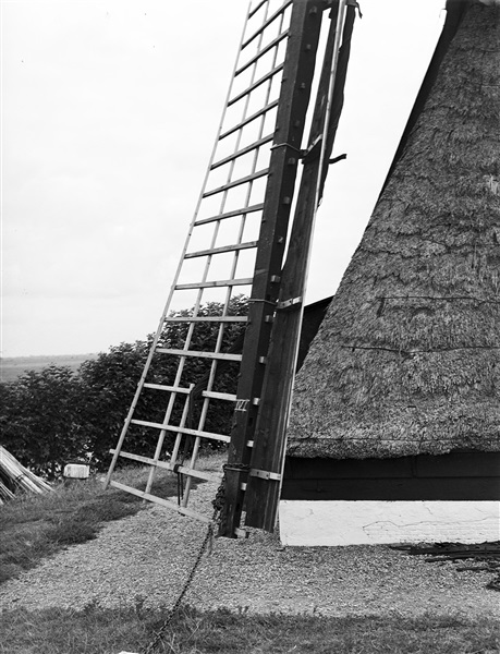 Gedeelte van de Broekmolen in Streefkerk, 1949