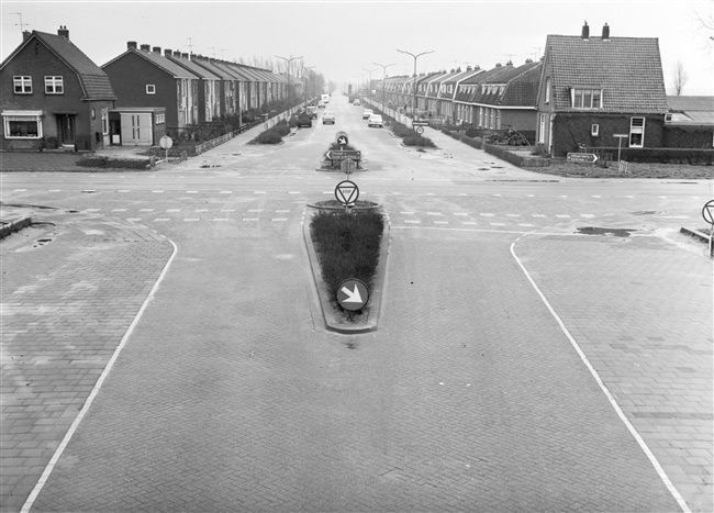 Kruising Hoeksekade in de provinciale weg nr. 22.