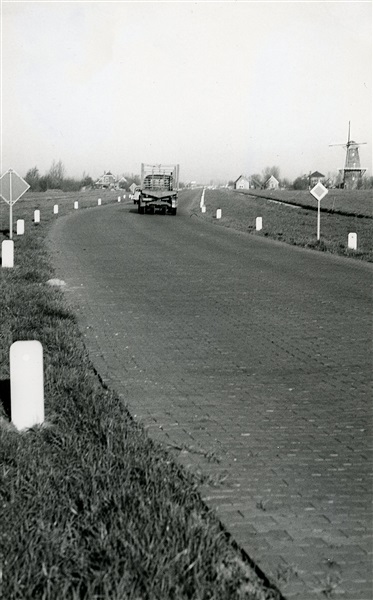 Oude Spoorweg/N207 tussen Stolwijk en Bergambacht