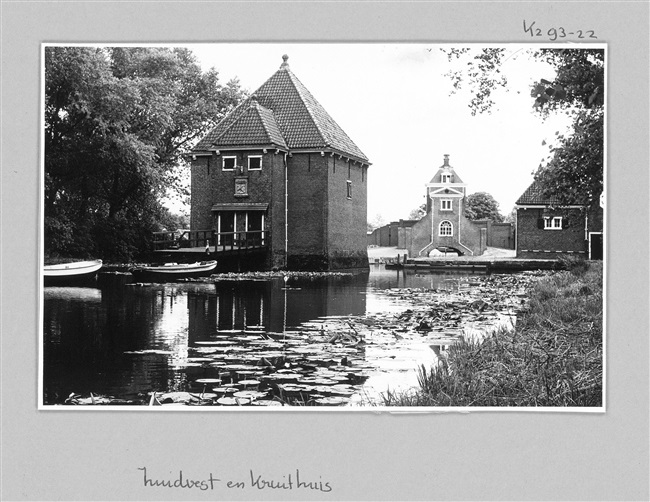 Het Kruithuis aan de Schiekade in Delft, 1969